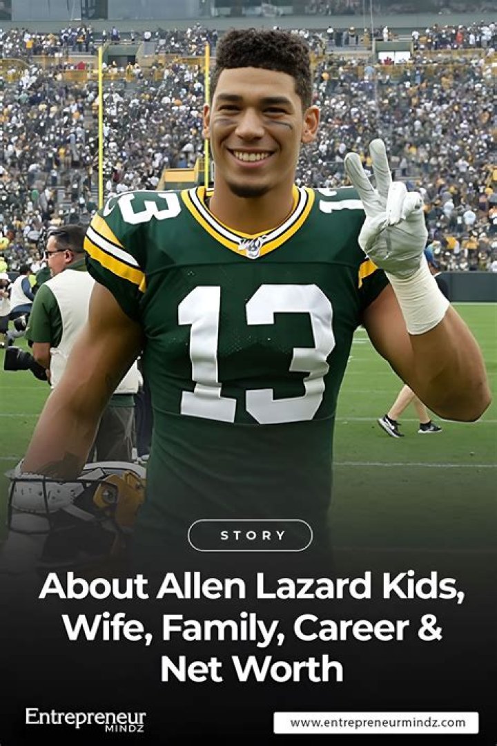 Allen Lazard family, wife, children, parents, siblings |
