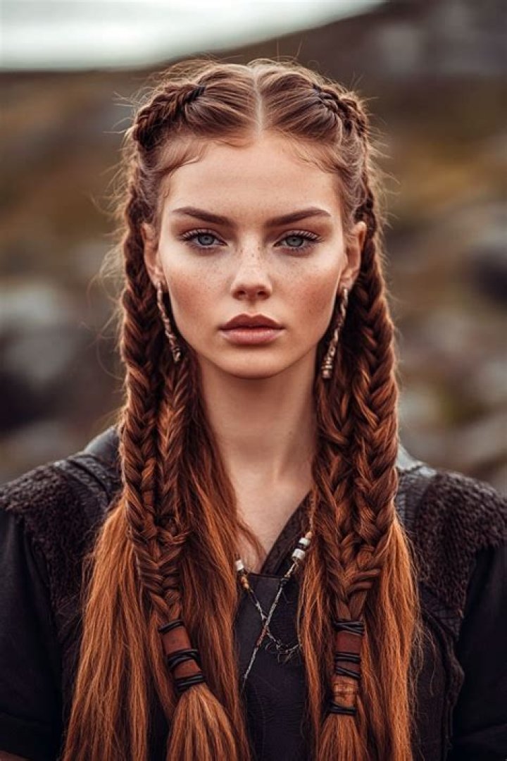 Did Vikings have red hair?