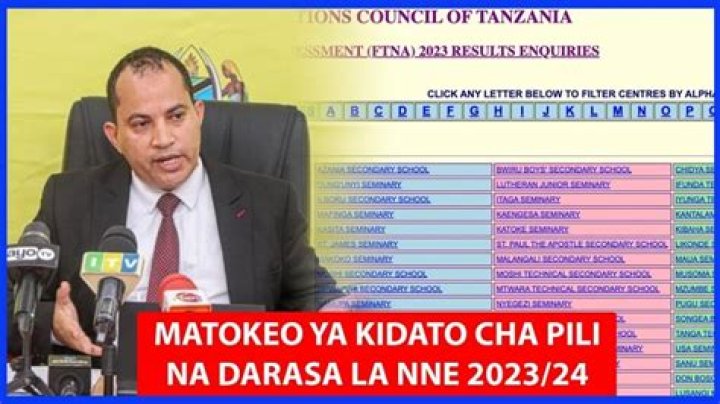 Necta Matokeo Ya Darasa La Nne 2023 Results Revealed