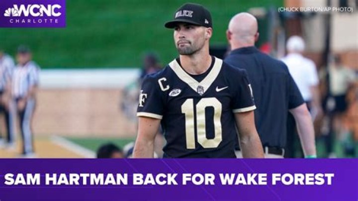 Sam Hartman: Age, Career, And Wake Forest Highlights