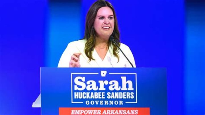 Sarah Huckabee Sanders In 2023