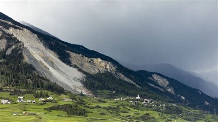 Swiss village is evacuated under rockslide threat; Brienz residents shut out