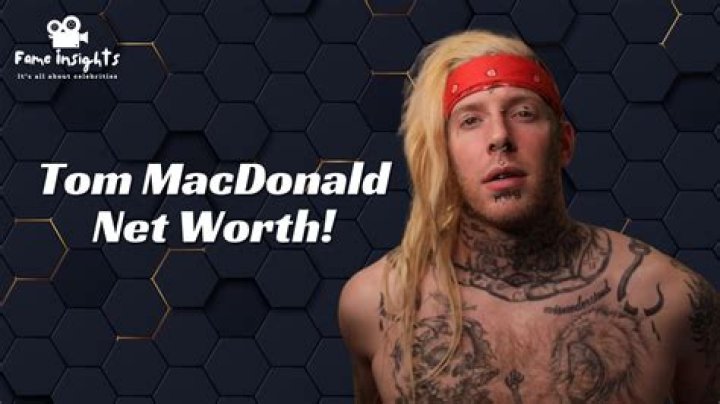 Tom Macdonald Net Worth, Biography and Career