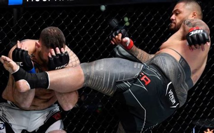 UFC: Justin Tafa claims first-round knockout win over Harry Hunsucker