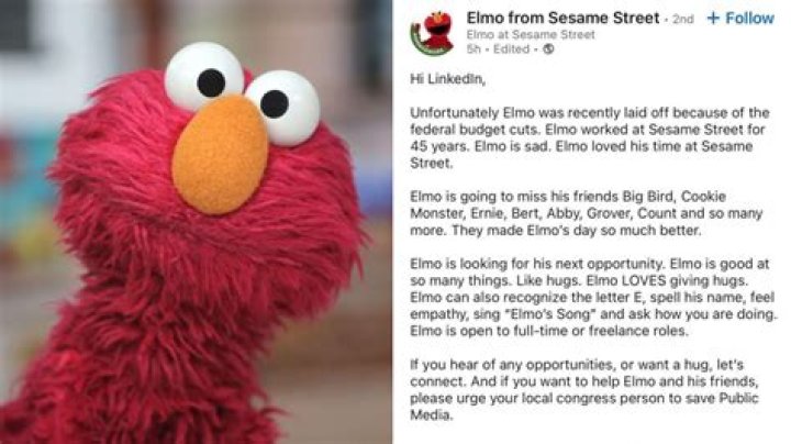 US man claims he was fired for sharing Elmo meme on Facebook